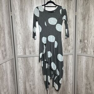 Gray Polka Dot Women's Tunic
